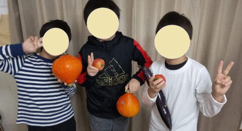 立派に実った野菜の収穫！🍆⭐